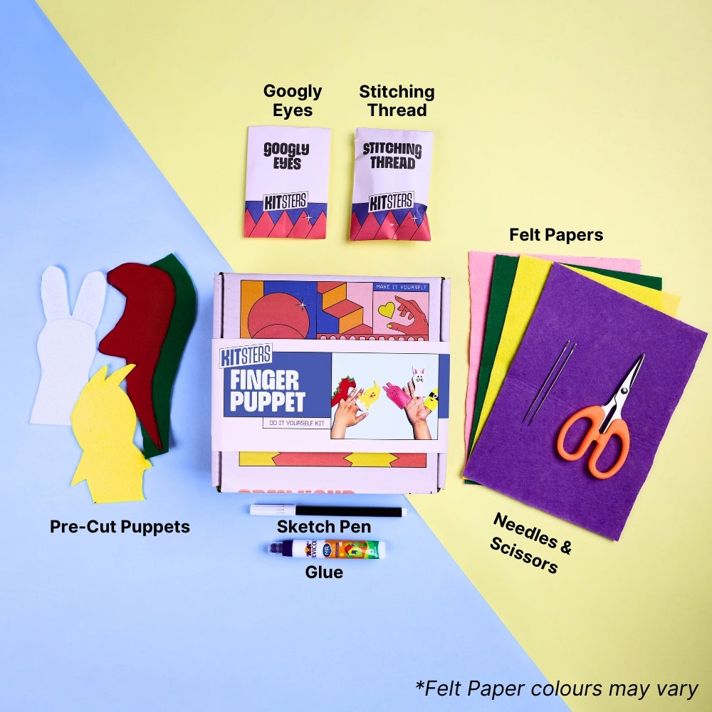 DIY Finger Puppet Kit