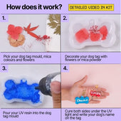 DIY UV Resin Dog Tag Kit